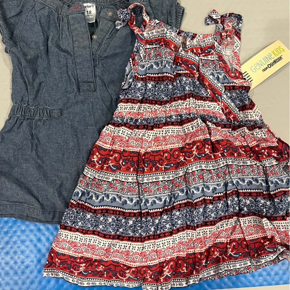 Lot of 2 outfits - dress and matching set NWT